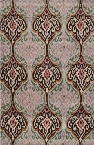 Surya Banshee BAN-3323 Transitional Hand Tufted 100% New Zealand Wool Blue Heather 2' X 3' Global Accent Rug