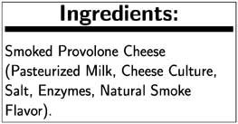 Sargento Smoke Provolone Slice Cheese, 18 Ounce -- 20 per Case. thumbnail