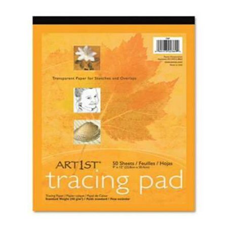 2Pc Pacon Art1st Parchment Tracing Paper  16 Lb  9 X 12  White  50/Pack (2312)