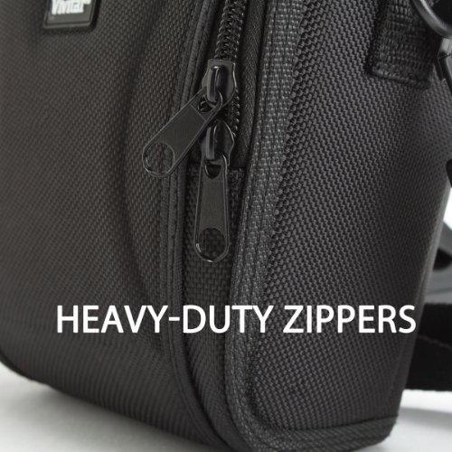 Hard Shell Protective Binoculars Case Bag for Nikon 7540 Monarch 3 8x42 , 7541 Monarch 3 10x42 / Canon 10x30 IS and More Binoculars * Includes Micro U