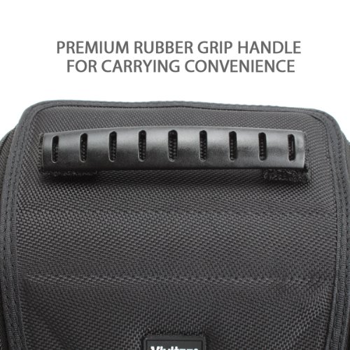 Hard Shell Protective Binoculars Case Bag for Nikon 7540 Monarch 3 8x42 , 7541 Monarch 3 10x42 / Canon 10x30 IS and More Binoculars * Includes Micro U thumbnail