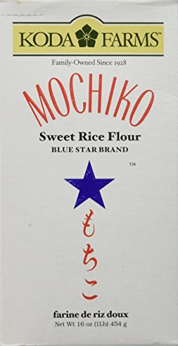 Blue Star Mochiko Sweet Rice Flour, Naturally Gluten-Free, 16 Oz, (Pack of 2)