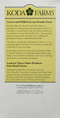 Blue Star Mochiko Sweet Rice Flour, Naturally Gluten-Free, 16 Oz, (Pack of 2) thumbnail
