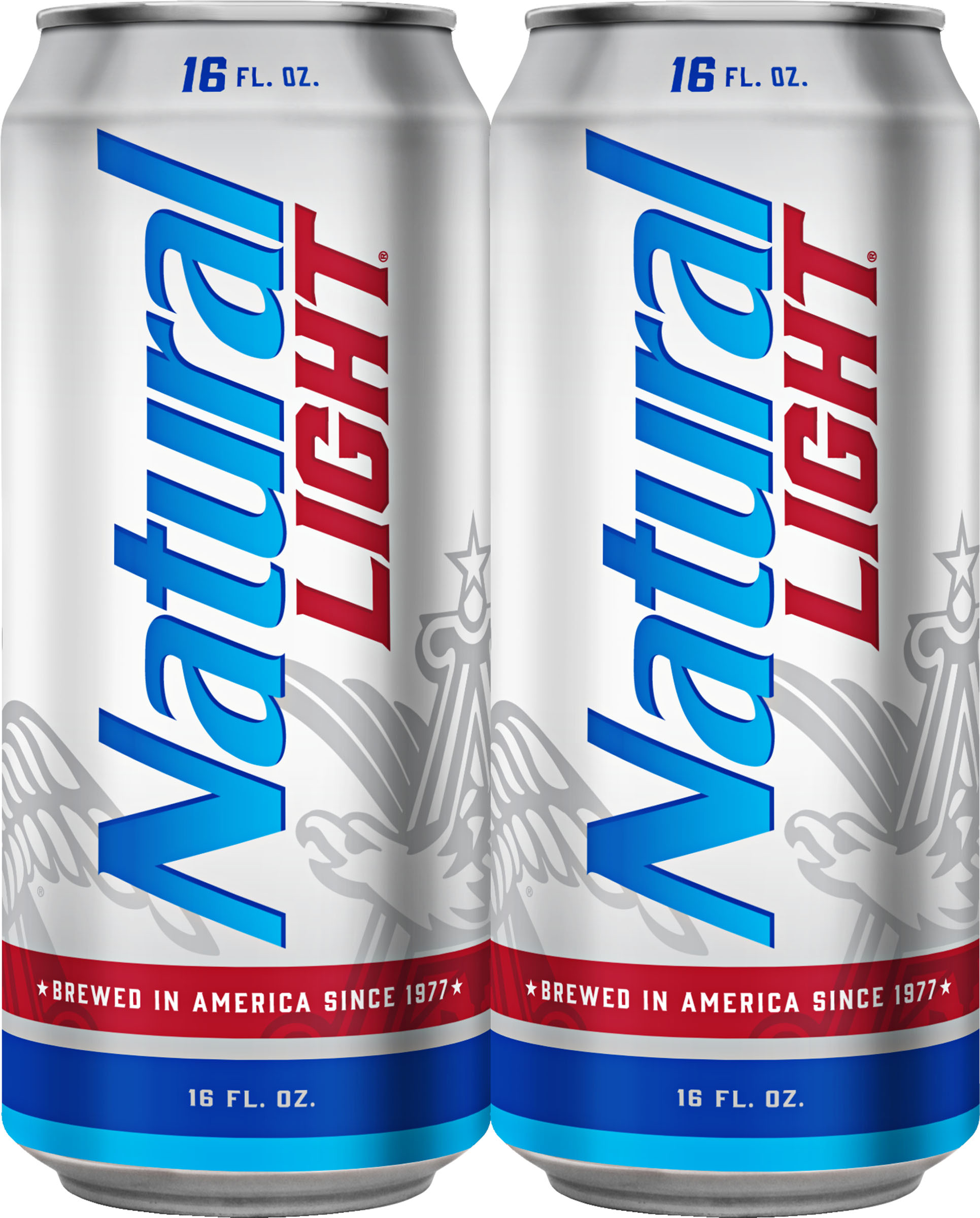 Natural Light American Lager Beer - 16.0 Fl Oz X 6 Pack