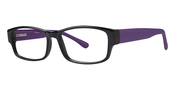 1728 Eyeglasses, Purple/Black
