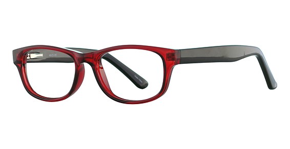 1734 Eyeglasses, Crystal Red