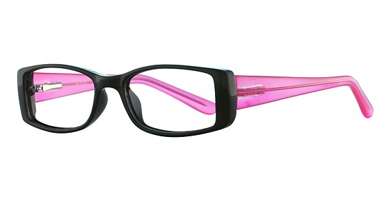 1737 Eyeglasses, Black/Pink