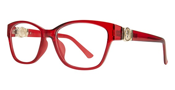 2118 Eyeglasses, Burgundy