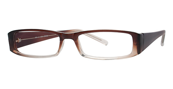 1705 Eyeglasses, Brown Fade
