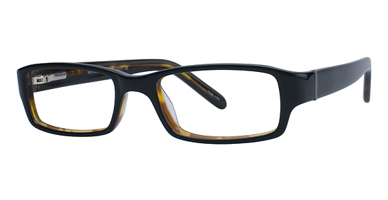 7277 Eyeglasses, Black/Crystal 003