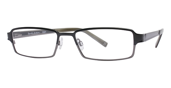 Randy Jackson 1021 Eyeglasses, Black Gunmetal