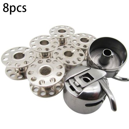 2 * #BC-HZ3(NS)-B Bobbin Case+6 * 2518 Bobbins for Kenmore Sewing Machine