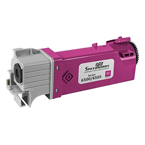 Speedy Inks - Compatible Xerox Set of 8 Toner Cartridges for Phaser 6500, WorkCentre 6505 Printers: 2 Black, 2 Cyan, 2 Magenta, 2 Yellow thumbnail