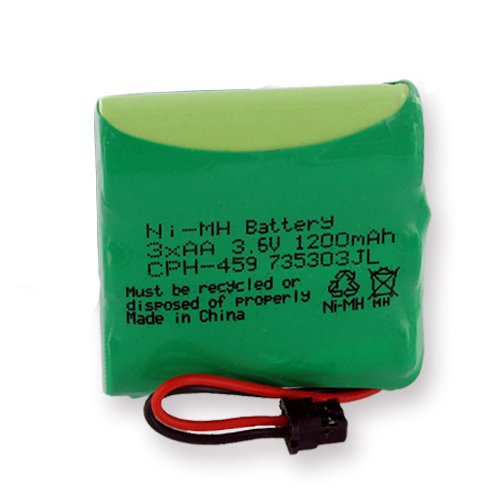 Memorex MPH-6990 Cordless Phone Battery Combo-Pack Includes: 2 X EM-CPH-459 Batteries thumbnail