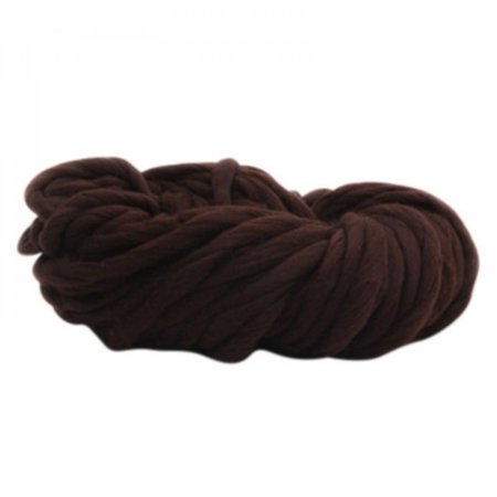 MEROTABLE Super Bulky Arm Knitting Wool Yarn for DIY Knitting/crochet/carpet/hats Coffee