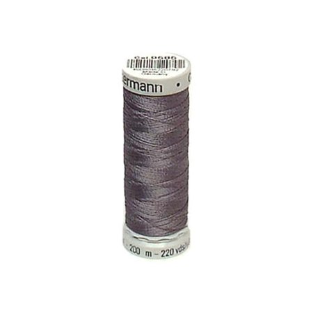 3PK Gutermann Dekor Rayon Embroidery Thread 220 Yd. #9585 Very Dark Pewter 1