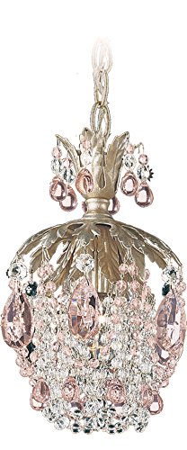 Schonbek Worldwide 1253-76AM Rondelle Single Mini Chandelier