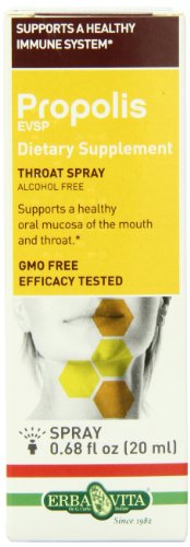 Erba Vita Propolis EVSP Throat Spray, 0.68 Fluid Ounce thumbnail