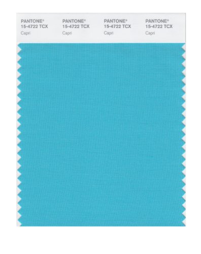 Pantone Cotton Swatch 15-4722 Capri