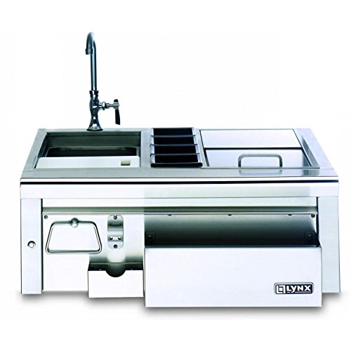 Lynx CS30-1 Built-in Cocktail Station with Sink and Ice Bin Cooler, 30-Inch thumbnail