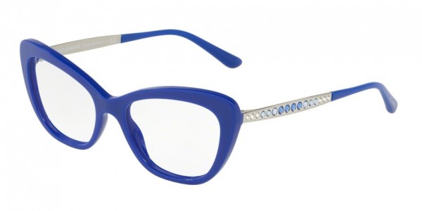 Dolce & Gabbana Women's DG3275BF 3119 54 Blue Cateye Plastic Eyeglasses