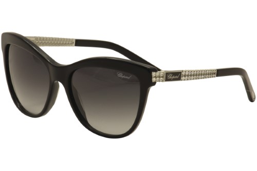 Sunglasses - Polarized Fashion Sun Glasses Chopard Black Woman Sch 189s 0700