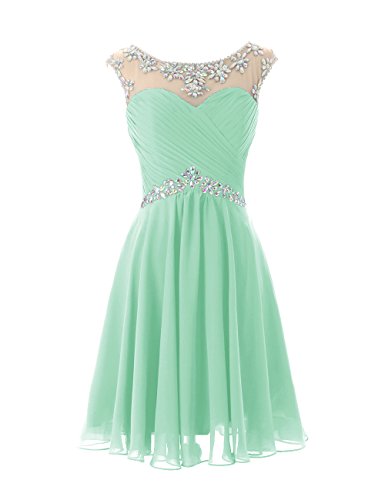 Dresstells® Short Prom Dresses Sexy Homecoming Dress for Juniors Birthday Dress Mint Size 2