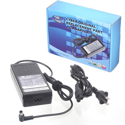 AC Adapter/Power Supply+Cord for Sony Vaio PCG a PCG-6112 PCG-717C PCG-8411 PCG-9232 PCG-9292 PCG-9332 PCG-934A PCG-980L PCG-981L PCG-F160 PCG-F190 PC