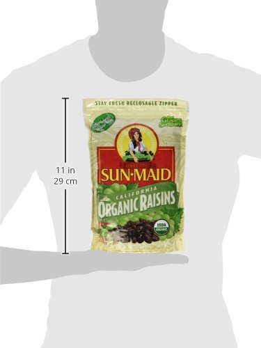 2 LBS Organic Sun Dried California Raisins (1 Resealable Bag) by Sun Maid thumbnail