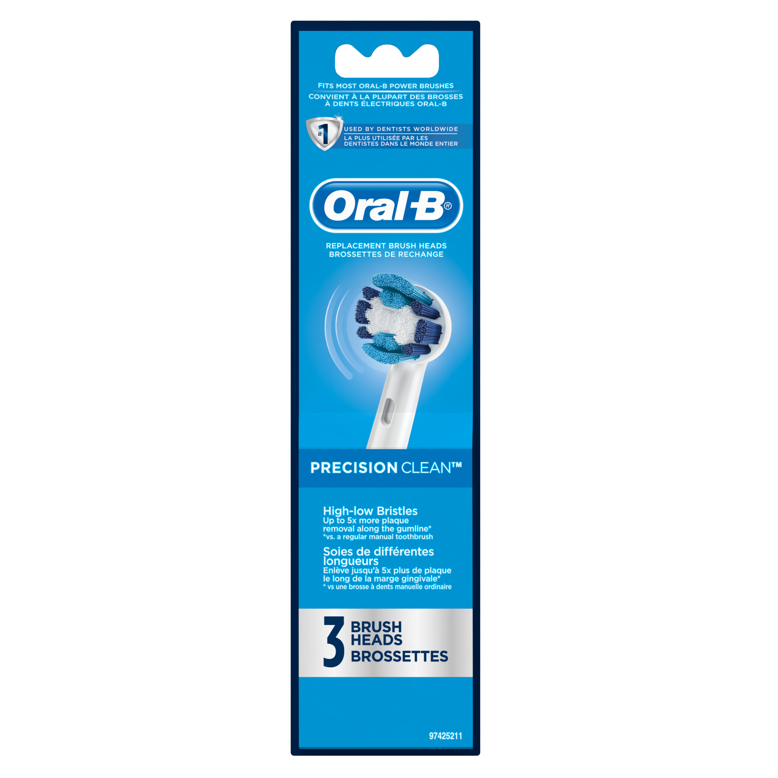 Oral-B Brush Heads - Precision Clean - 3 Heads