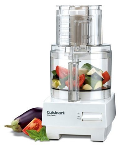 Cuisinart DLC-10S Pro Classic 7-Cup Food Processor, White thumbnail