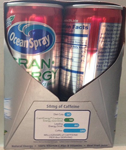 Ocean Spray Cran-energy Cranberry Juice Drink, 4-8.4 Ounce Cans thumbnail