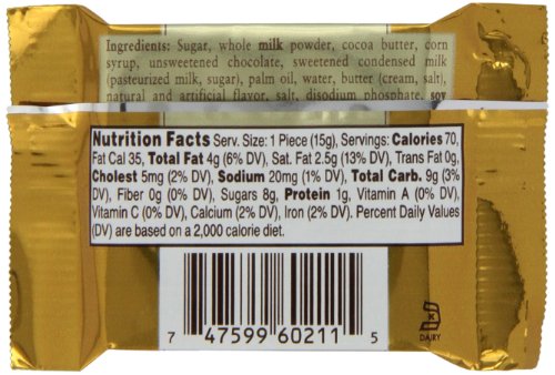 Ghirardelli Chocolate Squares, Milk Chocolate with Caramel Filling, 60-Count thumbnail