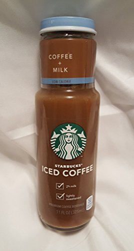 Starbucks Iced Coffee 6 - 11oz Bottles (Coffee + Milk Low Calorie) thumbnail