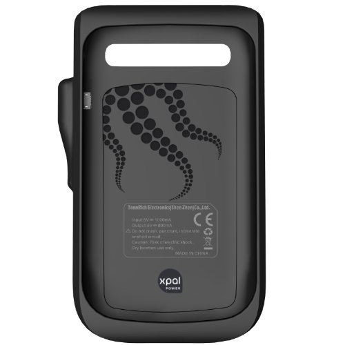 PowerSkin Battery Case for BlackBerry 8520/8530 - Black thumbnail