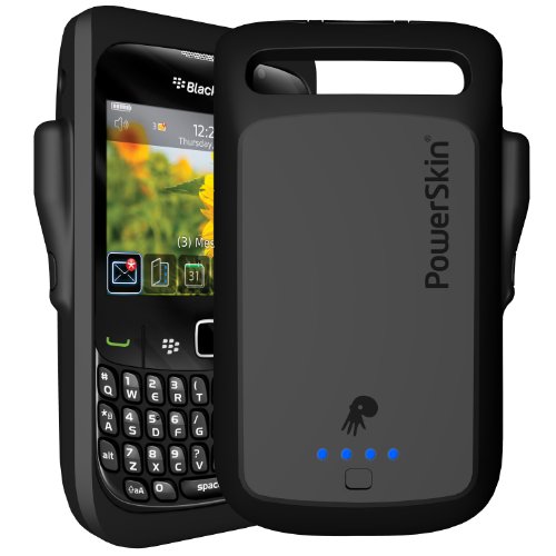 PowerSkin Battery Case for BlackBerry 8520/8530 - Black thumbnail