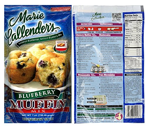 Marie Callender's Muffin Mix Baking 3 Pack Variety Pack - Blueberry, Apple Cinnamon and Chocolate Chip Quick Mix thumbnail