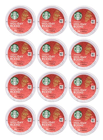 Starbucks Holiday Blend K Cup 12 Ct. Limited Edition