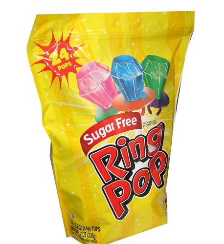 Sugar Free Ring Pops 24 Pops per Bag