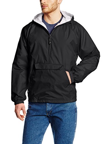 Charles River Apparel Men's Pouch Pocket Zipper Solid Pullover thumbnail