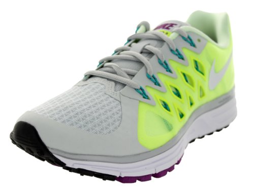 Nike Women's Zoom Vomero 9 Pr Platinum/White/Vlt/Brly Vlt Running Shoe 5 Women US