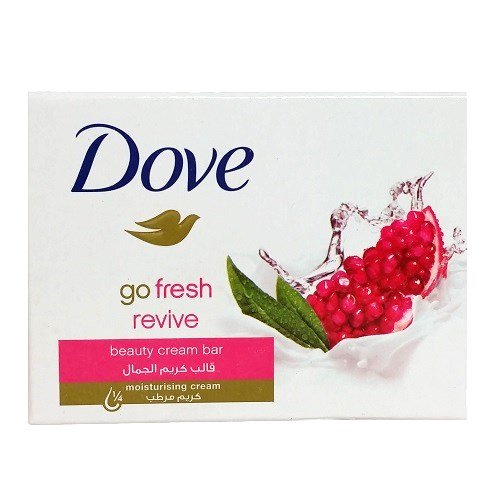 Dove Beauty Cream Bar Soap Go Fresh ReviveAÂ 100 G / 3.5 Oz Bars (Pack of 12)