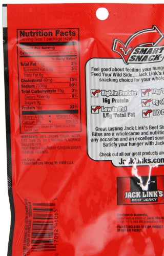 Jack Links Beef Jerky Jack Links Original Nuggets, 1.5-Ounce Bags (Pack of 10)