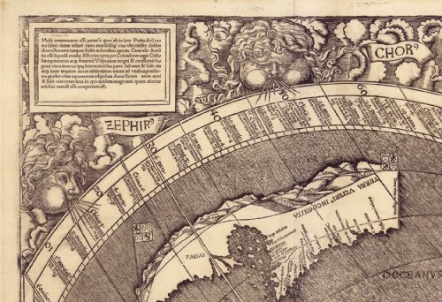 Antique Map of the World (1507) by Martin Waldseemüller - Universalis Cosmographia. Archival Print Reproduction - 15