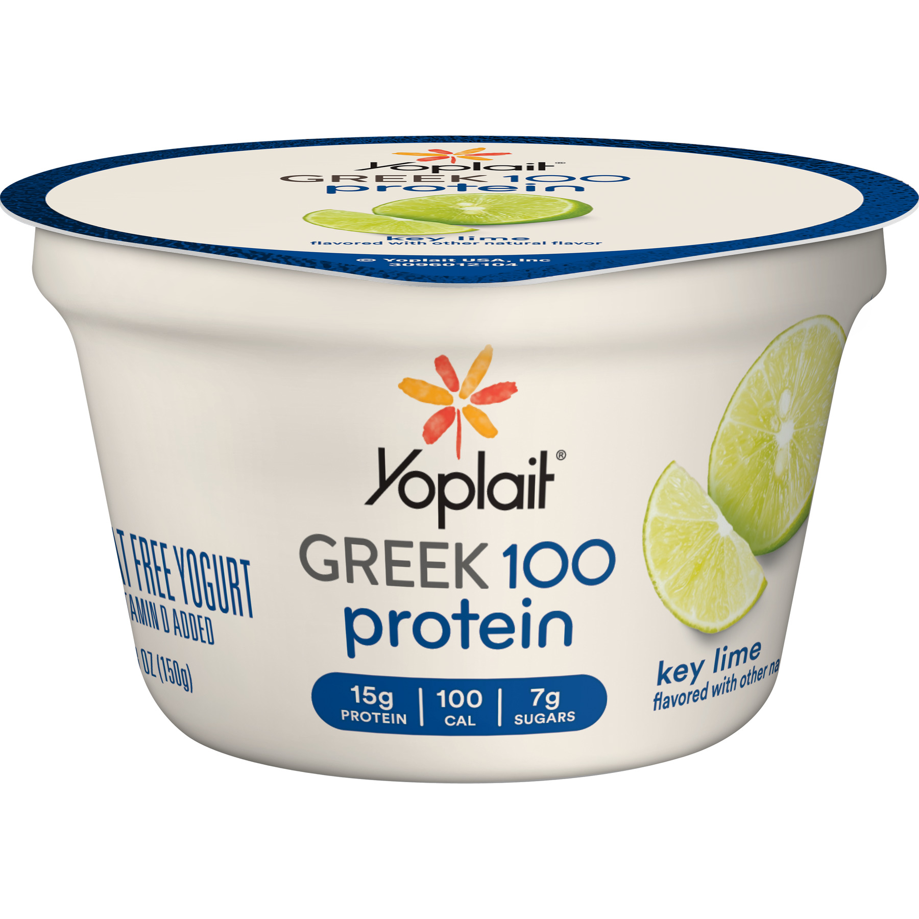 Yoplait Greek 100 Protein Key Lime Fat Free Yogurt