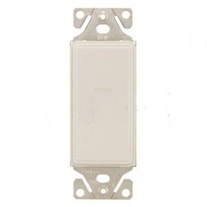 Cooper 9545-4DS Aspire Flush Mount Telephone Jack Desert Sand-2PK