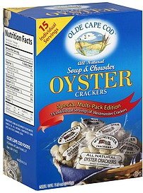 Olde Cape Cod All Natural Soup And Chowder Oyster Crackers