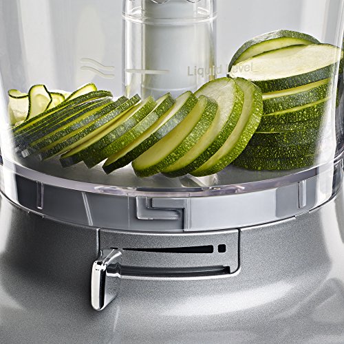 KitchenAid RRKFP0722CU 7-Cup Food Processor with Exact Slice System - Contour Silver (CERTIFIED REFURBISHED) thumbnail