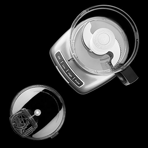 KitchenAid RRKFP0722CU 7-Cup Food Processor with Exact Slice System - Contour Silver (CERTIFIED REFURBISHED) thumbnail