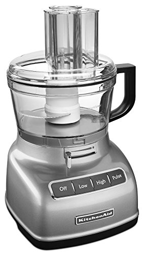 KitchenAid RRKFP0722CU 7-Cup Food Processor with Exact Slice System - Contour Silver (CERTIFIED REFURBISHED) thumbnail